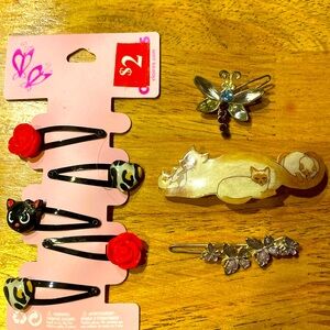 3/$15. Hair barrettes bundle